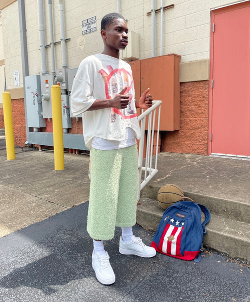 EA "Matcha" Knitted Shorts