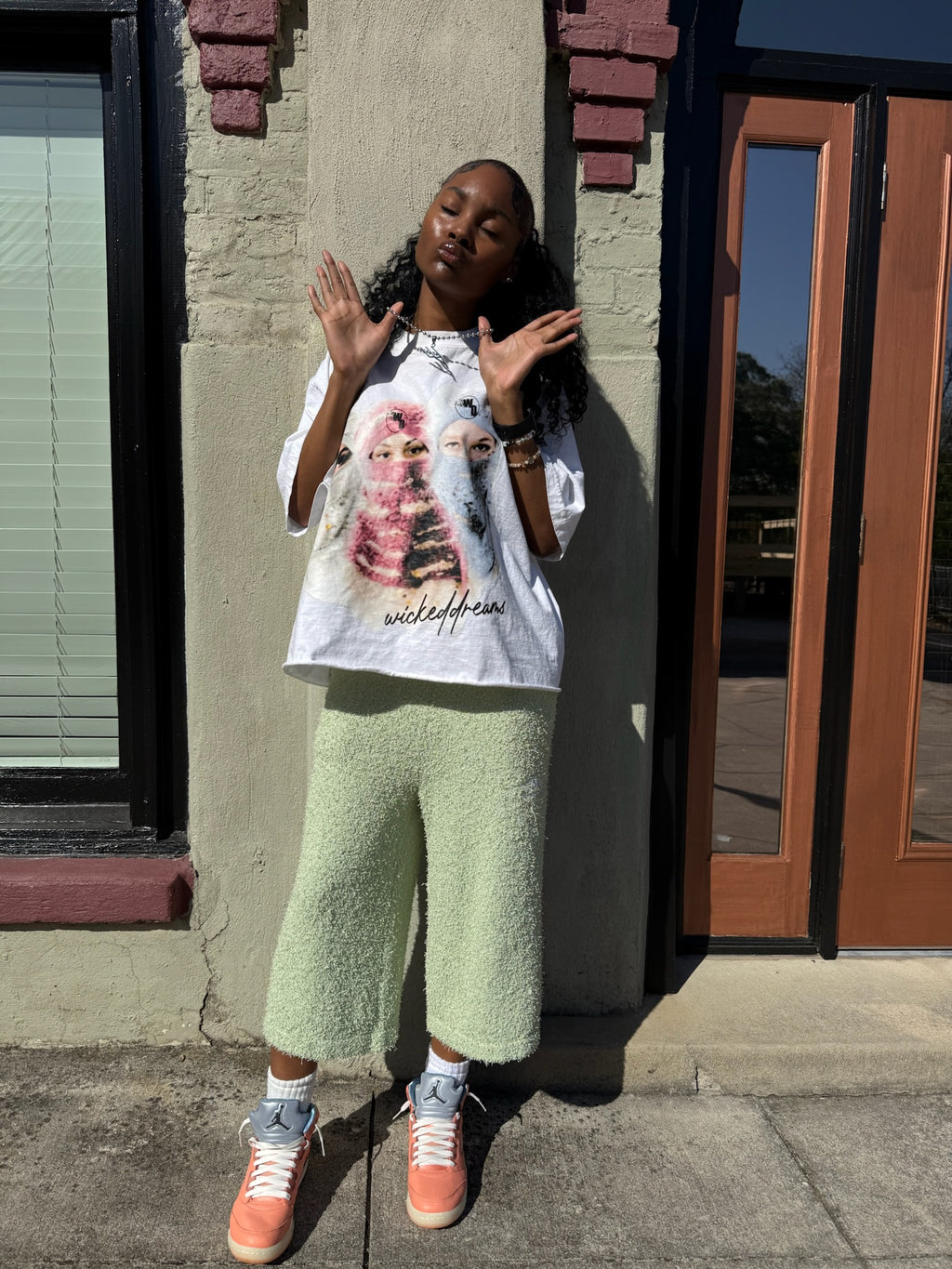 EA "Matcha" Knitted Shorts